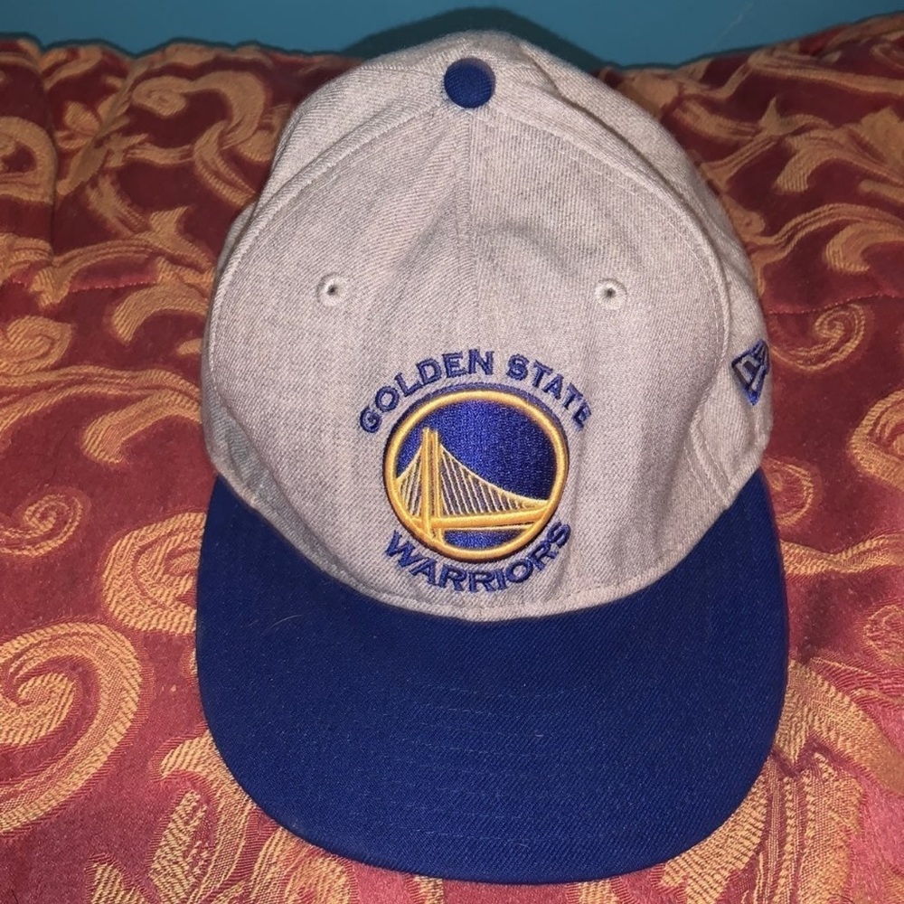 Golden State warriors NBA hat.